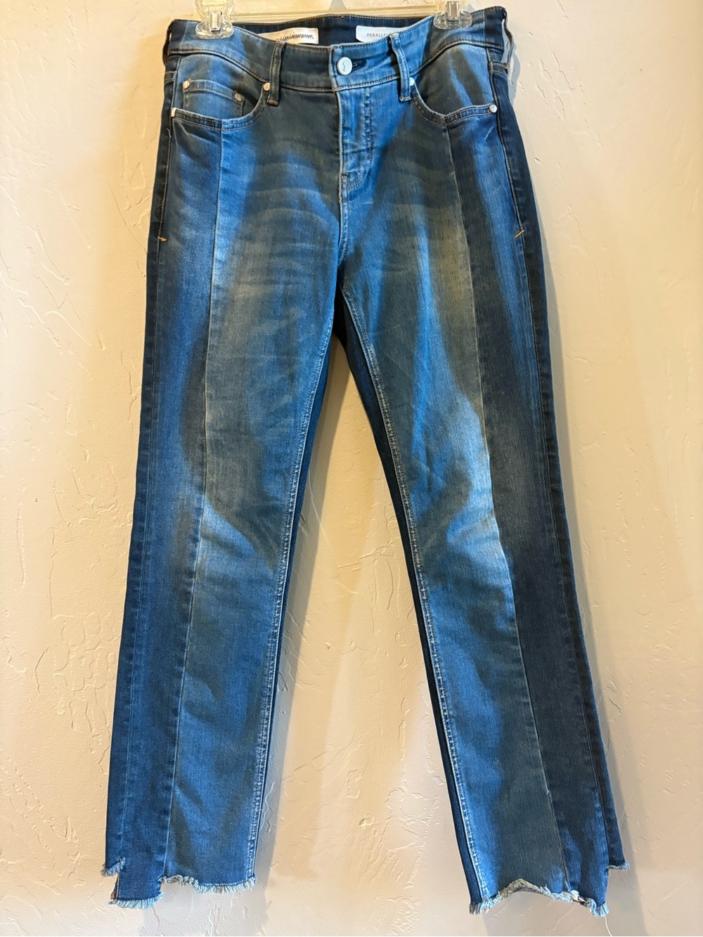 Pilcro High-Rise Wide Leg Women's Jeans in Medium Blue - Picture 3 of 3